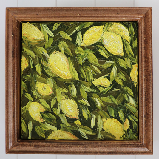 Lemons - Original Oil Painting