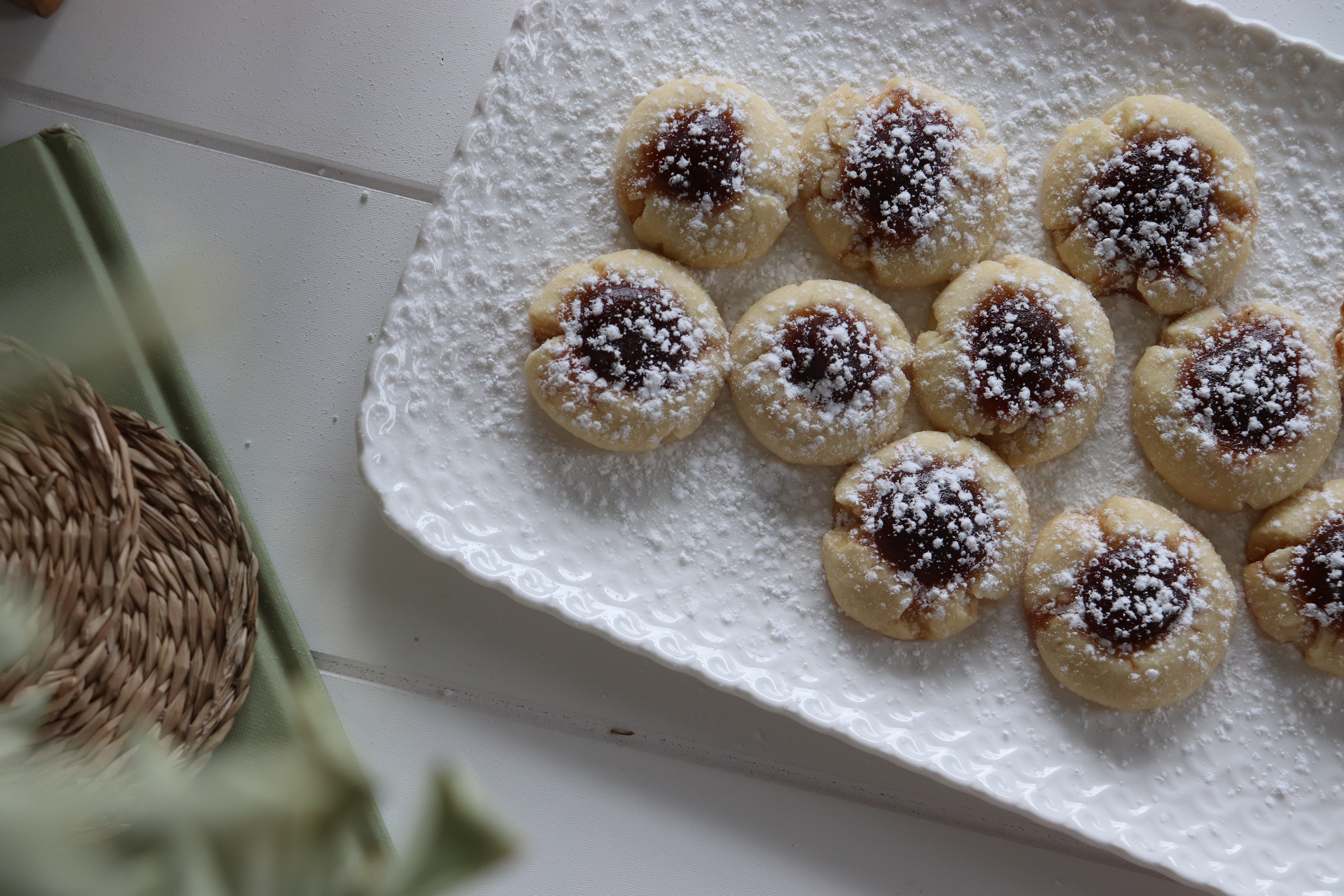 Classic Thumbprint Apple Butter Cookies